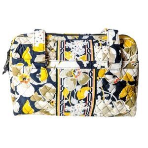 VERA BRADLEY Town Square Duffle Bag In Dogwood Pattern